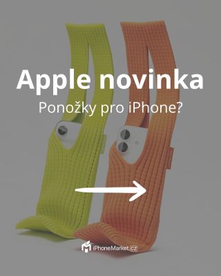 Apple představil… ponožky pro iPhone. 🤯🧦 Stylový upgrade nebo totální úlet? Každopádně – váš iPhone už zima trápit nebude....