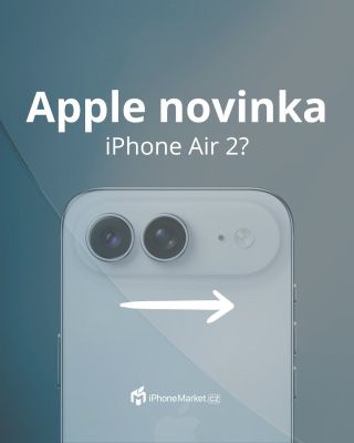 iPhone AIR 2?🤔🤩 Připravte se na novou kapitolu v řadě ultra-tenkých telefonů – iPhone Air 2 je na obzoru. Apple podle...
